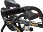 Bicicleta Infantil Batman Aro 16 Bandeirante Preto - Com Rodinhas Freio V-brake