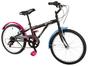 Bicicleta Infantil Caloi Kids Monster High Aro 20 - 7 Marchas Freio V-brake