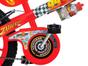 Bicicleta Infantil Cars Disney Aro 16 Bandeirante - com Rodinhas