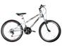 Bicicleta Track & Bikes Dragon Fire Aro 24 - 18 Marchas Suspensão Dianteira Quadro de Aço