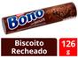 Biscoito Recheado Chocolate Bono 126g