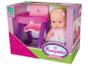 Boneca Nenequinha Collection Cadeirinha - com Acessório Super Toys