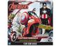 Boneco Capitão América Titan Hero Veículo Avengers - Hasbro