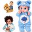 Imagem miniatura de Brinquedo Ursinho Carinhoso Azul Para Sua Filha Presente Dia Das Crianças
