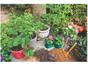Cachepô/Vaso para Plantas 1,7L 16,2x13,5x16,2cm - Tramontina Sweet Garden Mimmo Cinza