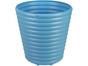 Cachepô/Vaso para Plantas 5,5 22,3x22x22,3cm - Tramontina Sweet Garden Mimmo Azul
