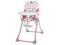 Cadeira de Alimentação Chicco Pocket Meal - Red Bras Reclinável para Crianças até 18kg