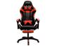 Cadeira Gamer PCTop Reclinável Preta e Vermelha - PGR