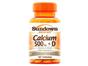 Cálcio + D 500 mg com 60 Tabletes - Sundown Naturals