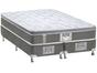 Cama Box (Box + Colchão) King Size Mola 193x203cm - Castor Silver Star 3D Bonnel One face