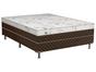 Cama Box Casal LightSpuma Conjugado Molas - Ensacadas 63cm de Altura Valência