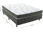 Cama Box Casal Ortobom Conjugado Mola - 43x138x188cm Physical Spring Gray