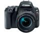 Câmera Digital Canon DSLR EOS REBEL SL2 24,2MP - Semiprofissional 3” Touch Zoom Óptico 3x