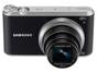 Câmera Digital Samsung WB350F 16.3MP - LCD 3” Touch Zoom Óptico 21x Panorâmica Cartão 8GB