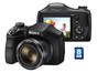 Câmera Digital Sony Cyber-shot DSC-H300 20.1MP - LCD 3” Zoom Óptico 35x Filma HD Cartão 8GB