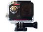 Câmera Digital XTrax Evo Esportiva Display 1,5” - Panorâmica Filma Full HD com Acessórios