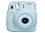 Câmera Instantânea Fujifilm Instax Mini 8 Azul - Flash Automático Foco Regulável