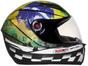 Capacete Brazilian Mixs Colorido - Tam. 56