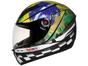 Capacete Brazilian Mixs Colorido - Tam. 58