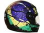 Capacete Flag Mixs Preto e Verde - Tam. 56