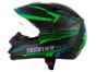 Capacete Frontier Air Mixs Branco Verde e Azul 58