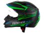 Capacete Frontier Air Mixs Preto, Verde e Azul Tam. 60