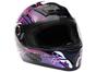 Capacete MX5 Femme Mixs Preto e Rosa - Tam. 56