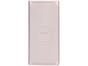 Carregador Portátil/Power Bank Samsung - sem Fio 10000mAh Fast Charge Rose