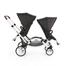 Carrinho de Bebê Para Gêmeos ABC Design Zoom Piano (6 Meses a 30kg)