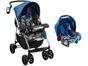 Carrinho de Bebê Passeio Burigotto Travel System - AT6 K Reclinável 4 posições com Bebê Conforto