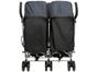 Carrinho de Bebê Passeio para Gêmeos Safety 1st - Double Ômega Black Reclinável até 15Kg