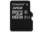 Cartão de Memória 32GB Micro SDHC Classe 10 - com Adaptador Kingston SDC10G2