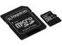 Cartão de Memória 8GB Micro SDHC com Adaptador - Kingston SDC10