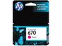 Cartucho de Tinta HP 670 Magenta - Original