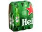 Cerveja Heineken Premium Puro Malte Lager - Pilsen 6 Garrafas Long Neck 330ml