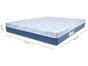 Colchão Queen Size ProDormir Colchões Mola - 34cm de Alt. Sensitive Blue