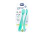 Colher de Silicone Chicco Extra Soft - 2 Peças