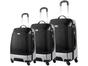 Conjunto de Malas 3 Peças Travel Max - LS330 Preto