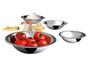 Conjunto de Tigelas Inox 4 Peças Euro Home - IN9024