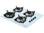 Cooktop 4 Bocas Fogatti V400 a Gás GLP - Acendimento Automático