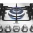 Cooktop 5 Bocas Electrolux a Gás Inox com Tripla Chama e Grades Ferro Fundido (GF75X)