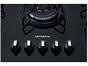 Cooktop 5 Bocas Mondial a Gás GLP Preto - Tripla-chama CTG-03