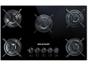 Cooktop Brastemp 5 Bocas com Vidro Temperado Preto - Acendimento Super Automático BDD75AE Bivolt