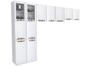 Cozinha Compacta Colormaq Class Slim - 11 Portas Aço