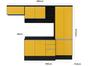Cozinha Completa Multimóveis Suíça 5195ML - com Balcão 10 Portas 2 Gavetas