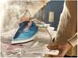 Ferro de Passar Roupa a Vapor Philips Walita - Comfort Cerâmica Azul