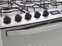 Fogão 5 Bocas Electrolux 76SRX Inox Tripla-Chama - Timer Acendimento Automático
