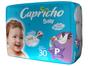 Fraldas Capricho Baby Tam P 30 Unidades - com Indicador de Umidade