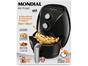 Fritadeira Elétrica Sem Óleo/Air Fryer Mondial - AF-15 Preta 2,4L com Timer