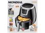 Fritadeira Elétrica Sem Óleo/Air Fryer Mondial - AF-19 Preta 3,2L com Timer